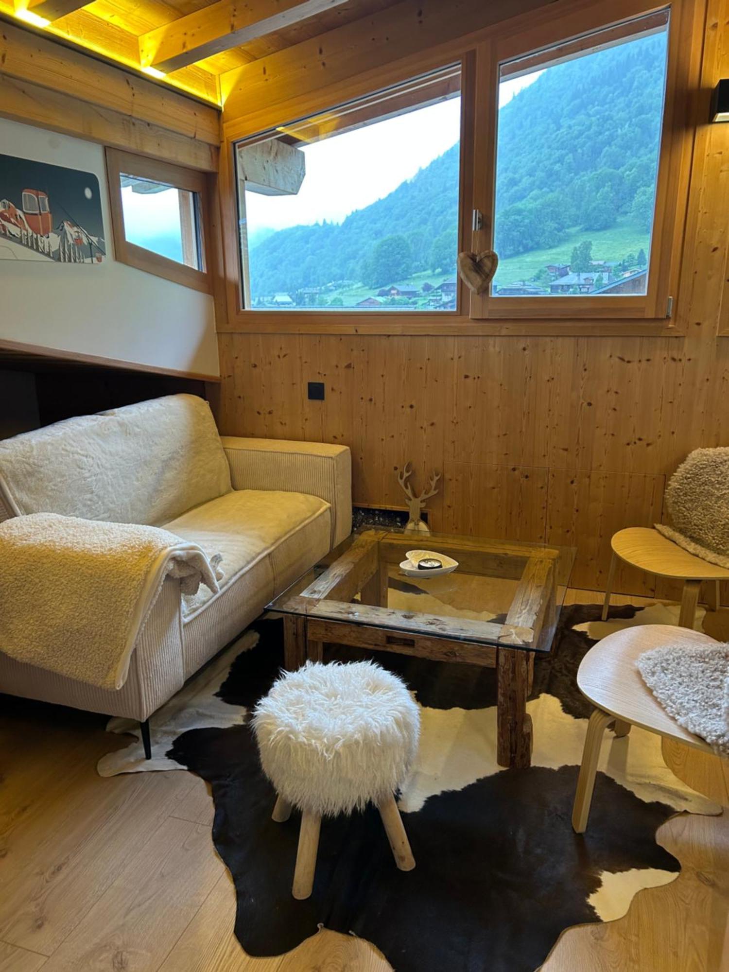 Roof Top Moutain View Direct Access Morzine Avoriaz Montriond Bagian luar foto